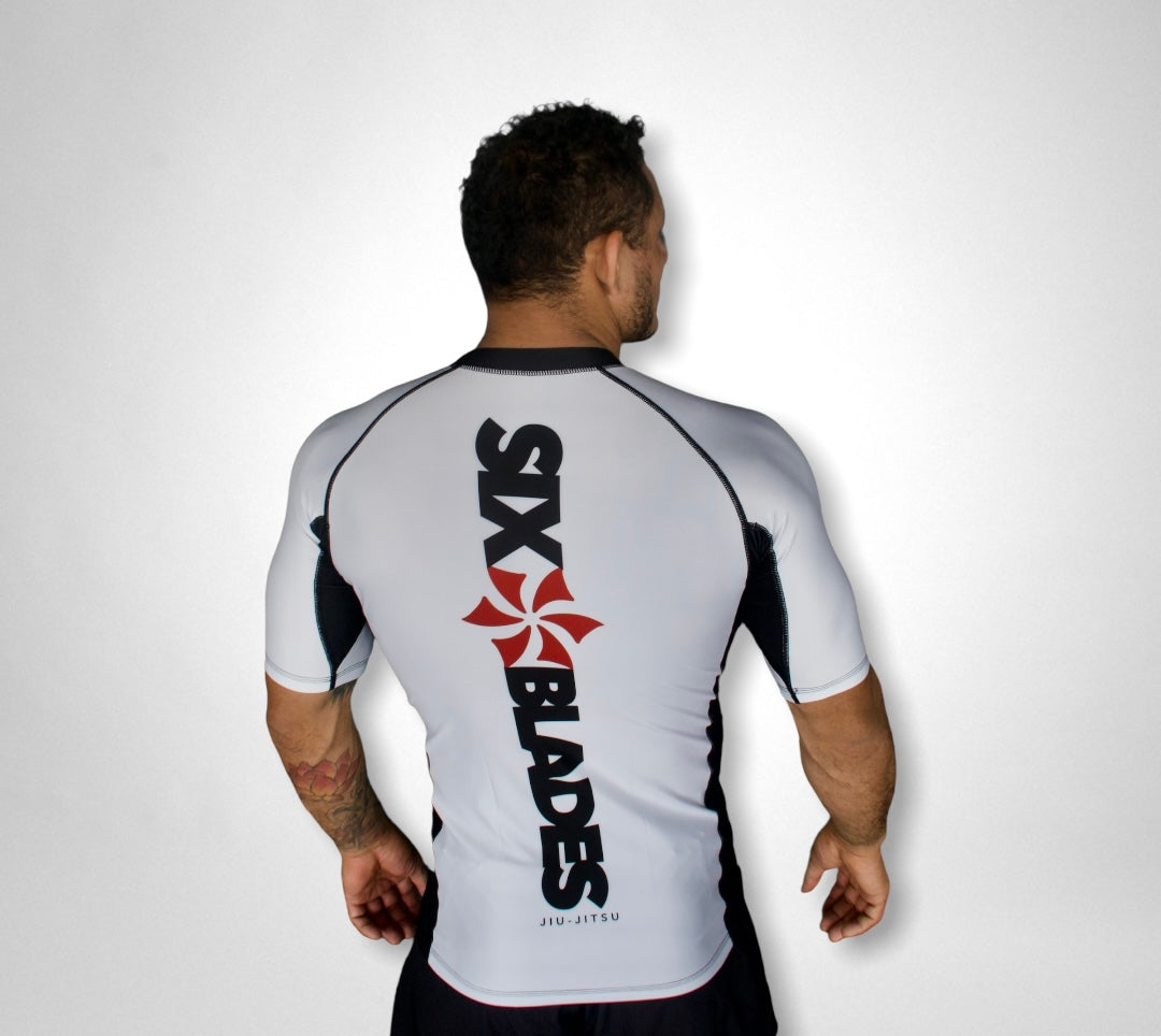 Six Blades Official Rash Guard - Short Sleeve